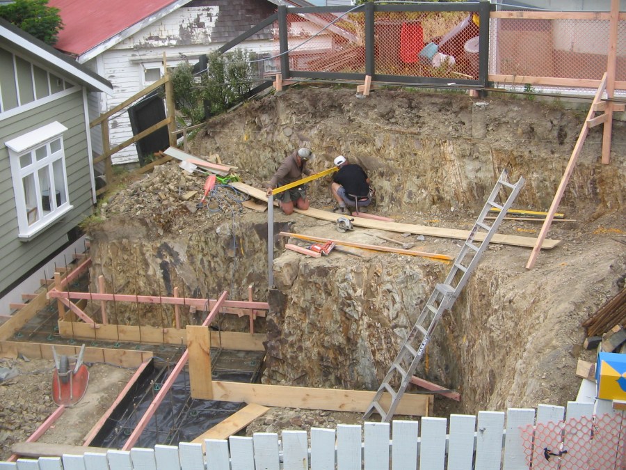 Excavations underway