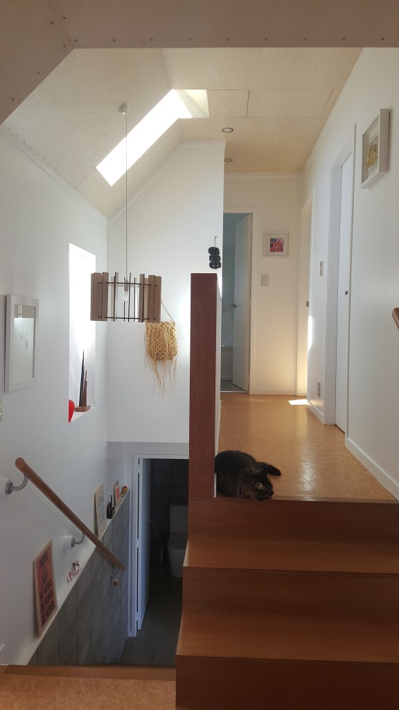 Stairwell to top floor